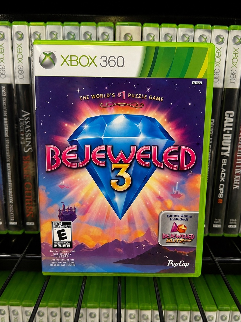 Bejeweled 3 Xbox 360 Puzzle Game PopCap Complete